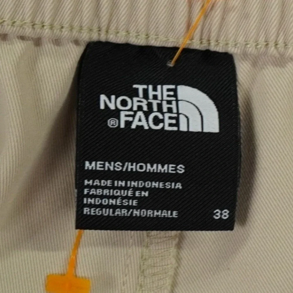 The North Face Shorts Mens 38 Tan Logo Hiking Outdoor Gorpcore NF0A5J51